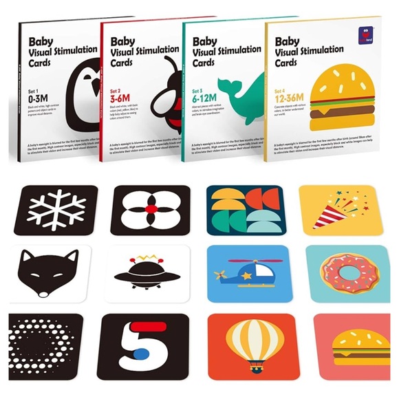 Baby Visual Stimulation Cards Set - Picture 3 of 3